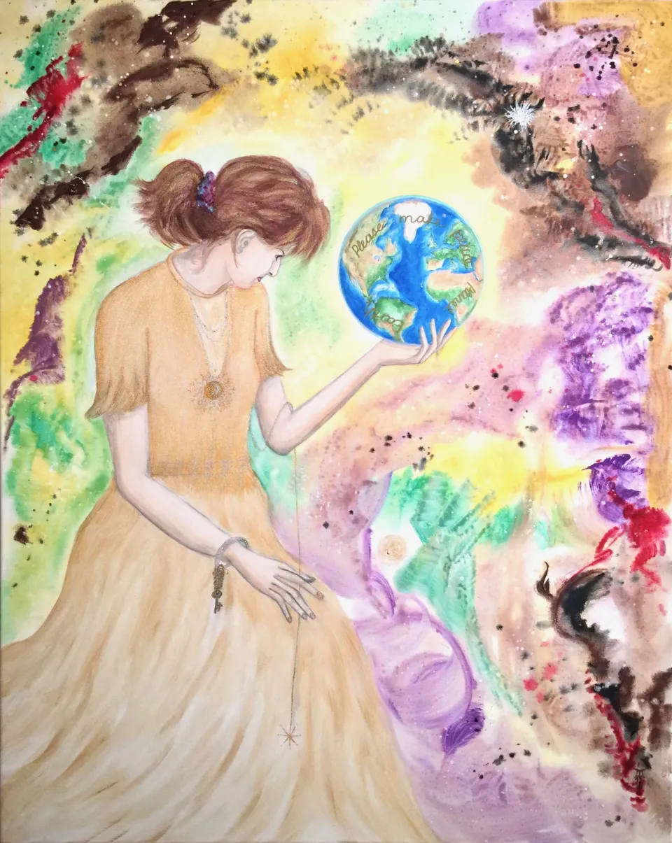 Please make peace – our planet is unique