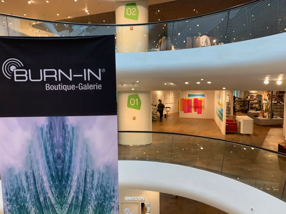 Burn In Gallery in Gerngross, Vienna
