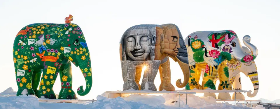 Premiere – Flims Laax Elephant Parade