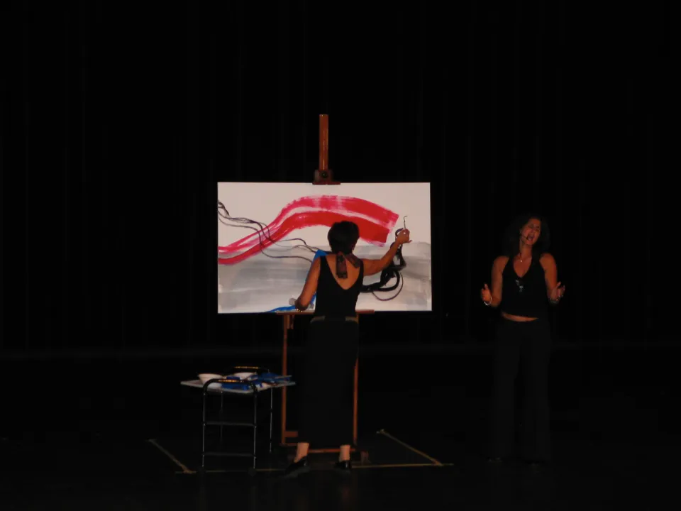 3. Performance with Anna Tappe