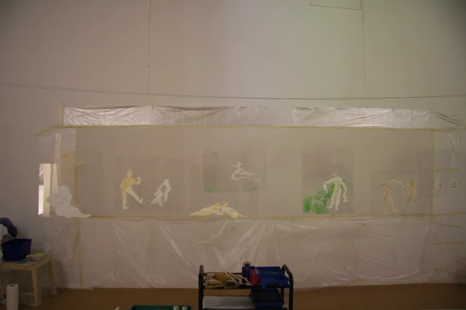 Performance with Stefan Meier on the violin, 2007