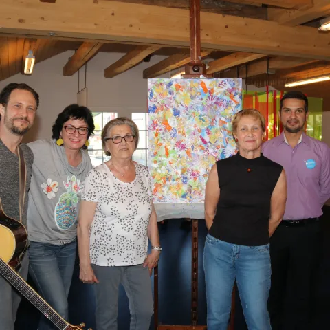 Performance with Dom Hakios at the 5th Schwyz Culture Weekend 2018 – Kulturhaus Bäch