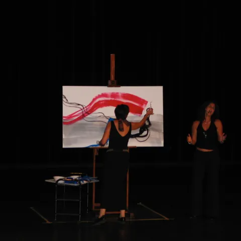 3. Performance with Anna Tappe