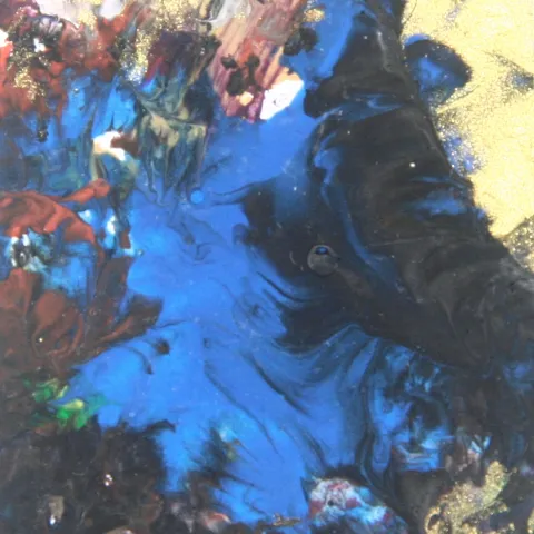 La rivière bleue